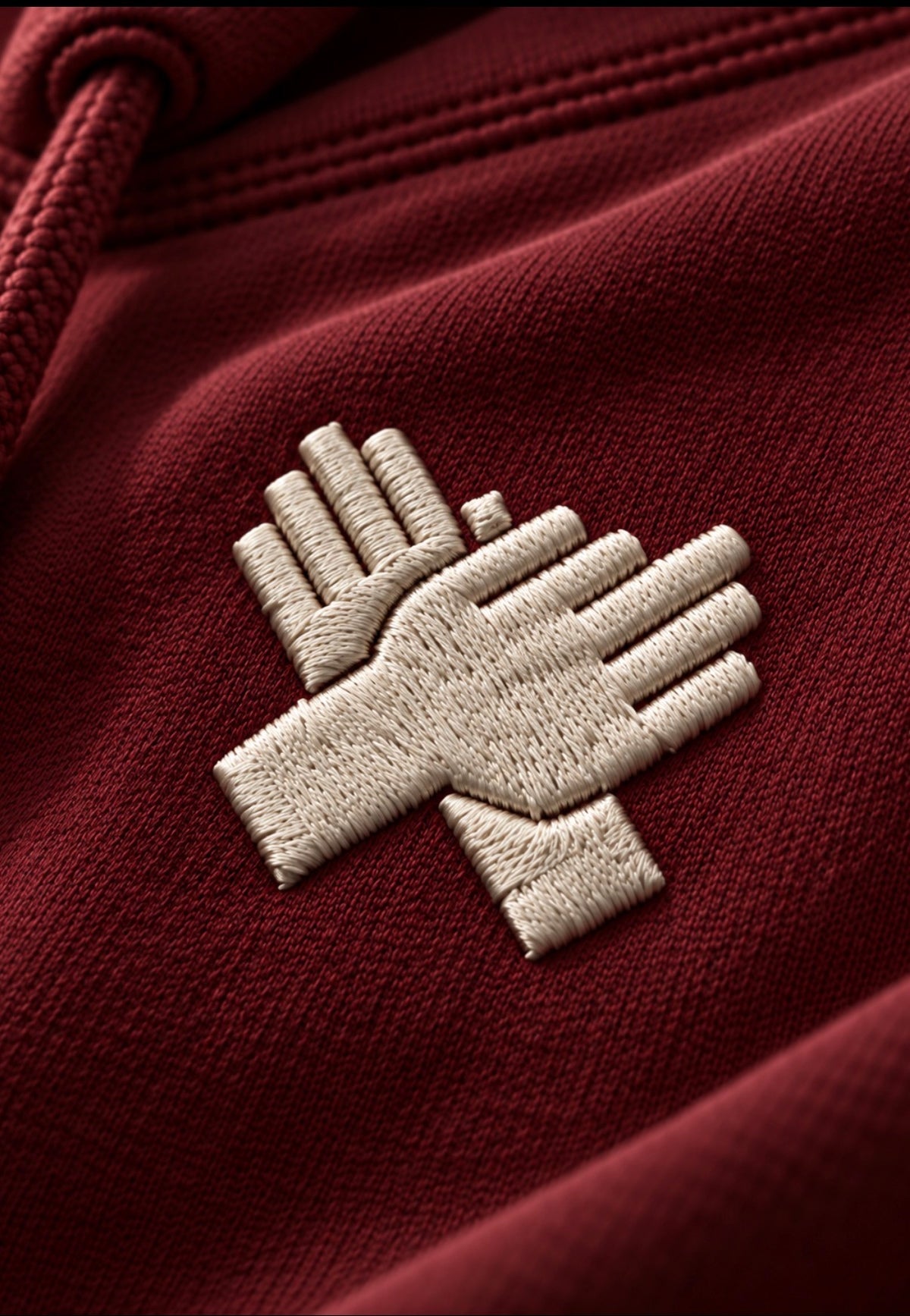 NINE N HALF® Signature Hoodie – Burgundy