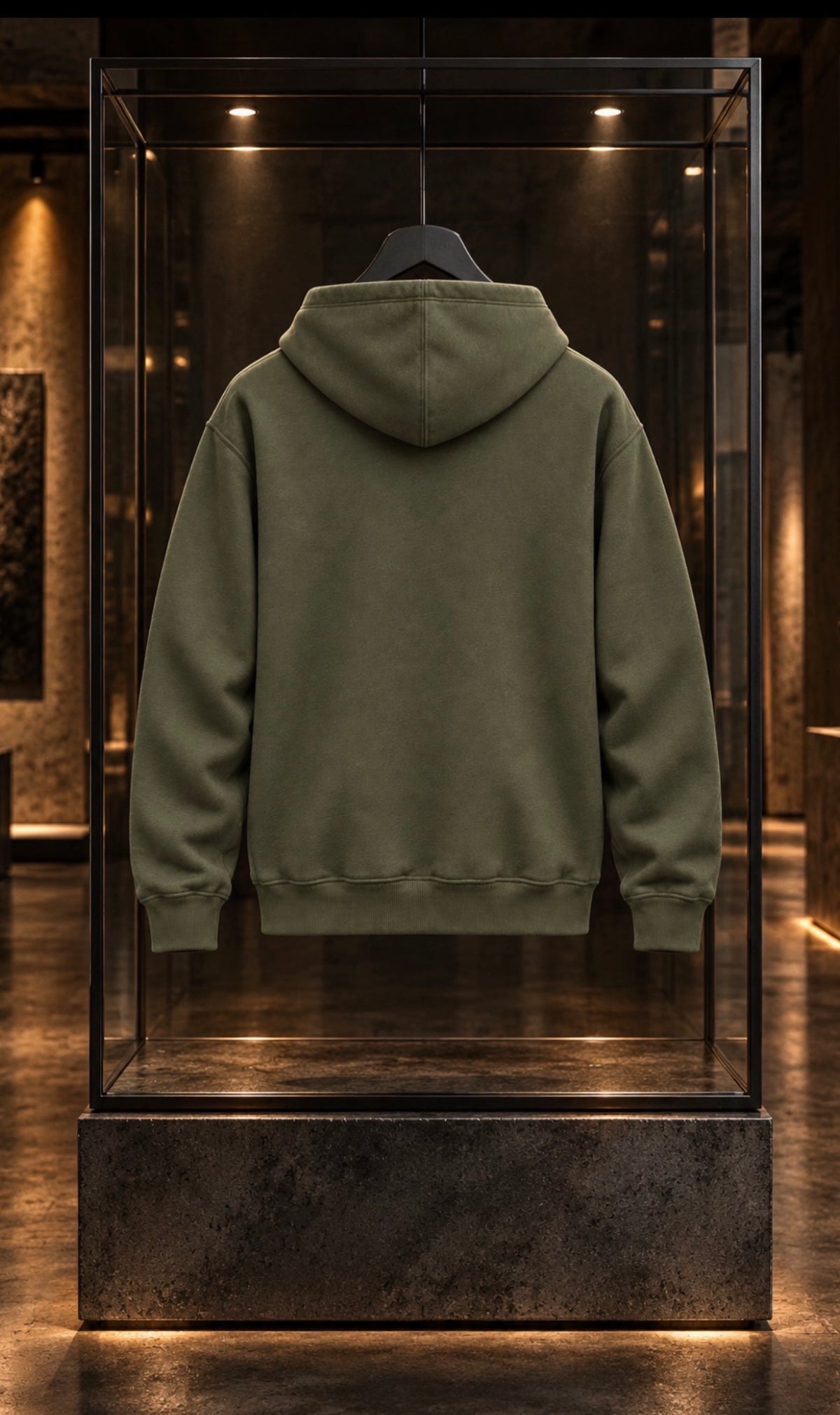 NINE N HALF® Signature Hoodie — Olive Green
