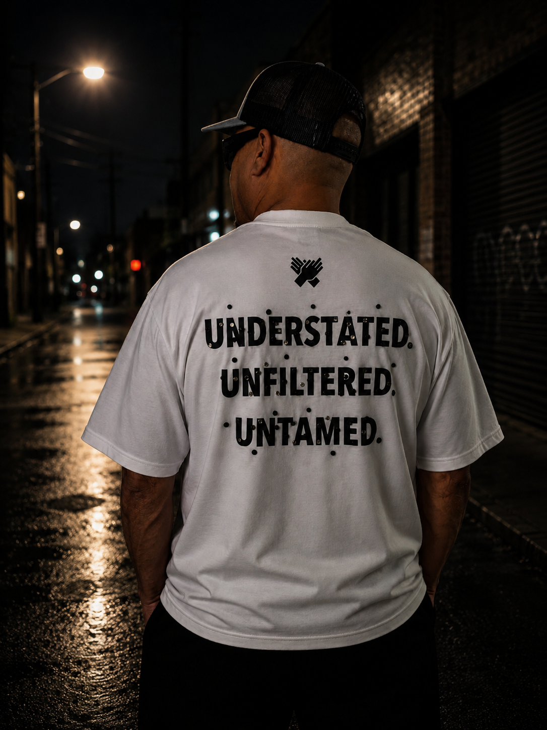     Back view of the Nine N Half First Edition Tee