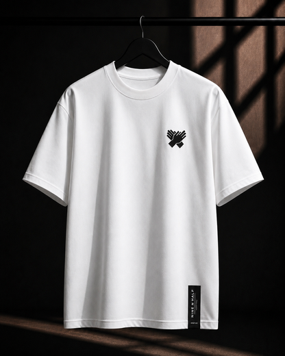     Front view of the Nine N Half Founders Collection Tee with detail patch