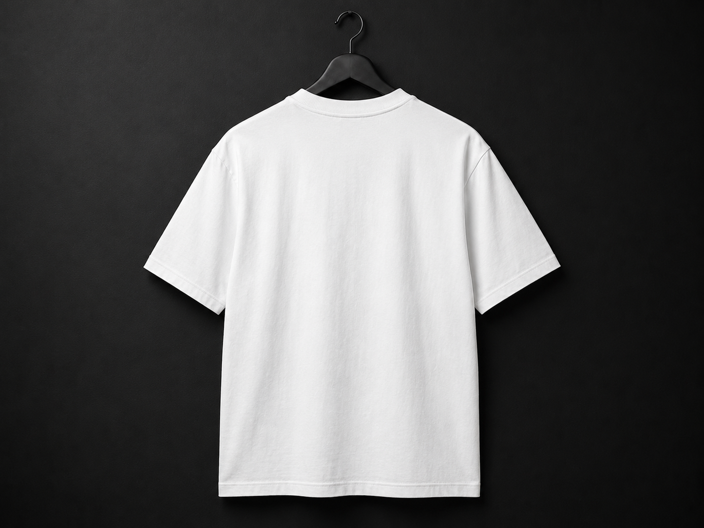     Back view of the Nine N Half Signature Collection Tee in color white