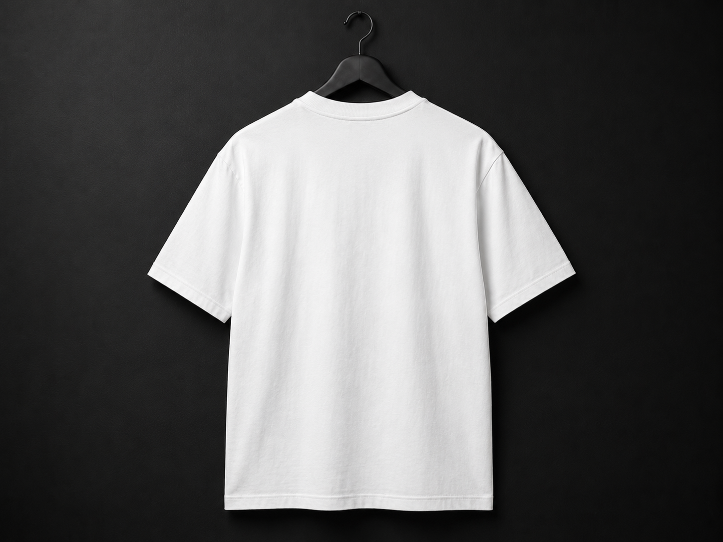     Back view of the Nine N Half Signature Collection Tee in color white